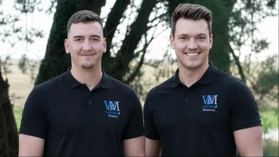 Walter en Maarten, de oprichters van WM Cleaning